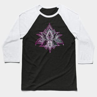 Lotus Neon Baseball T-Shirt